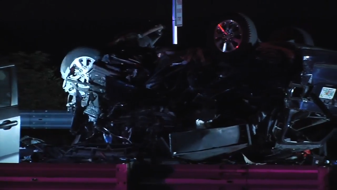 Crash on I-75 in West Broward leaves cars and bus damaged, FHP investigating