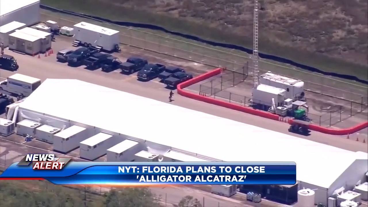 NYT: Florida plans to close ‘Alligator Alcatraz’ immigration detention center