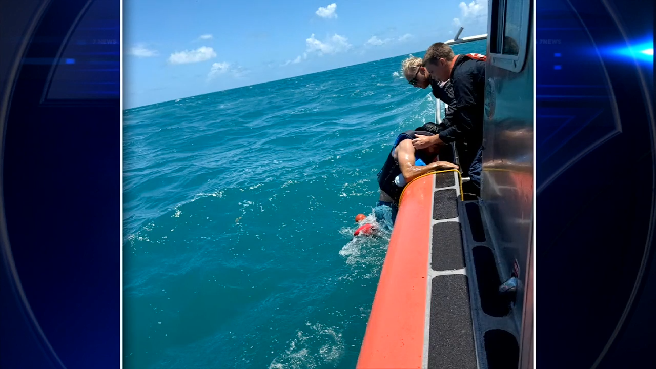 Coast Guard rescues 2 stranded kayakers off Key West; no injuries reported