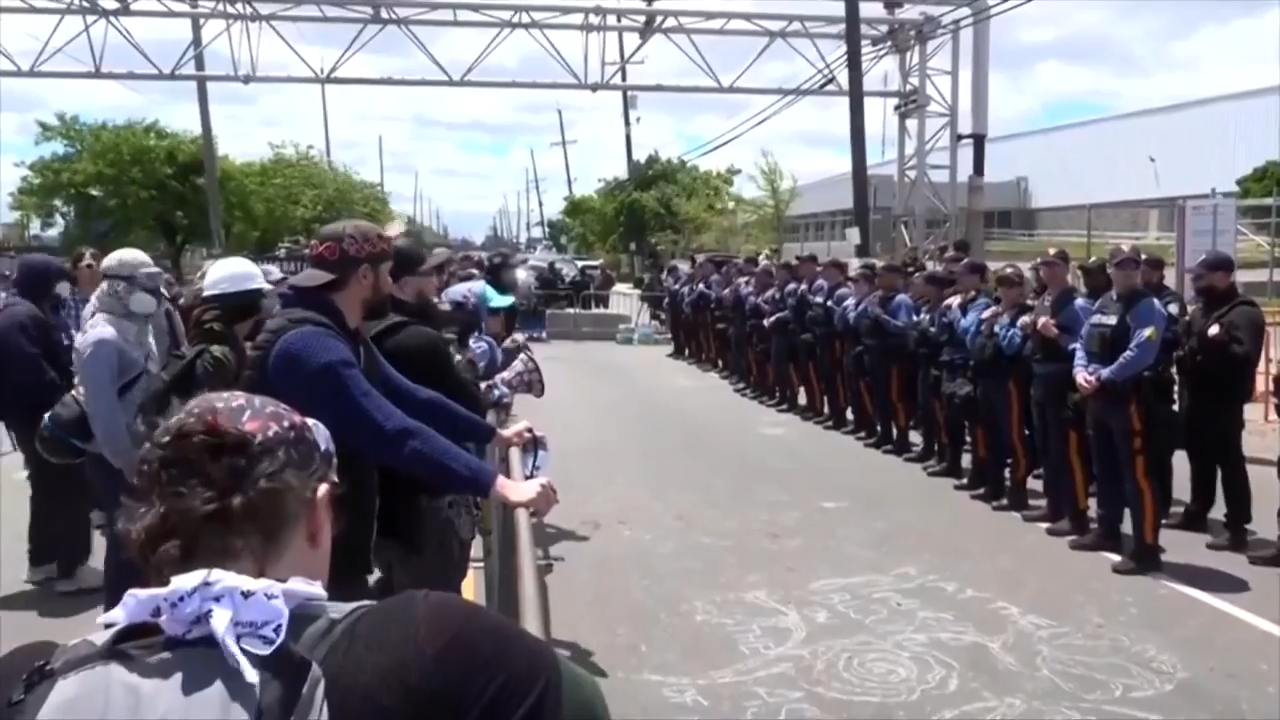 Curfew established around Newark ICE facility after days of protests
