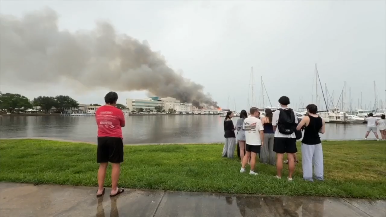 Lightning strike likely to blame for fire that destroyed lab building on USF campus, officials say