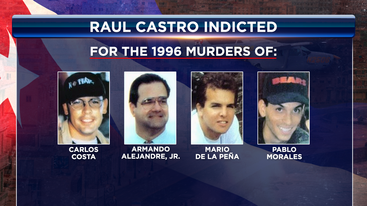A Cuban exiles’ group is at the heart of Raúl Castro’s indictment over a 1996 shootdown
