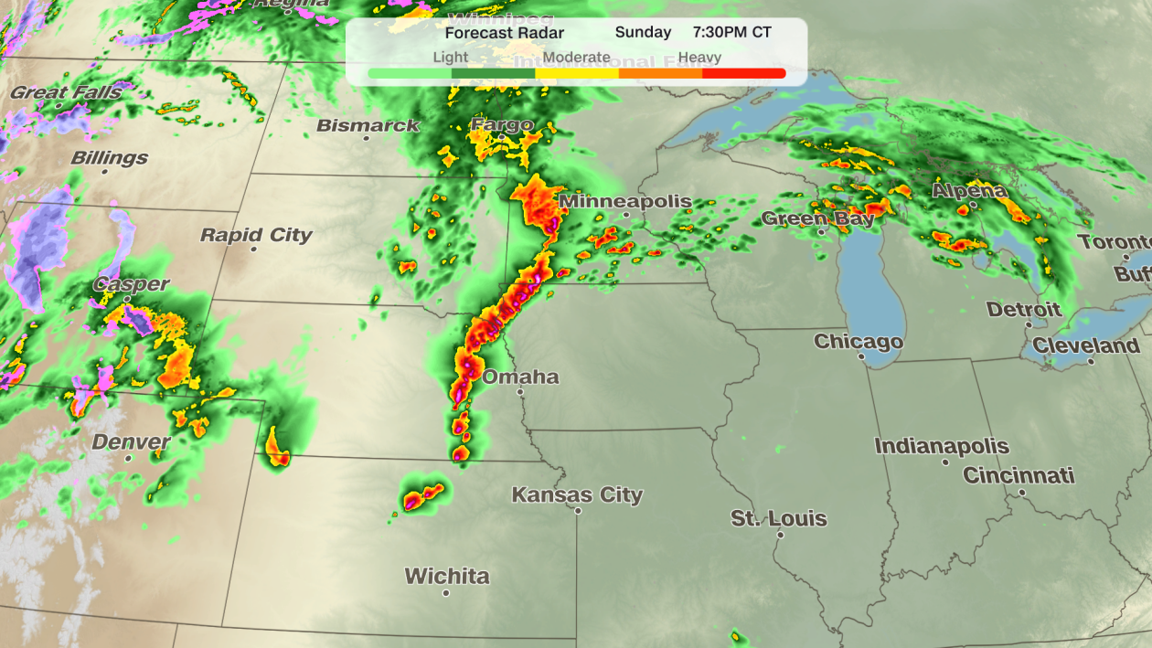 Severe storms push east after multi-day outbreak hits the Plains