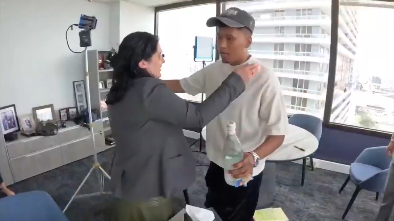 Good Samaritan reunites with woman he saved after vicious stabbing in downtown Miami left her partially blind