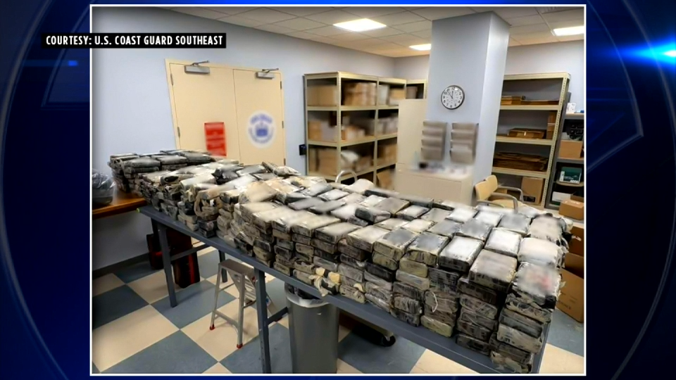 US Coast Guard seizes over 1,500 pounds of cocaine at sea near Government Cut