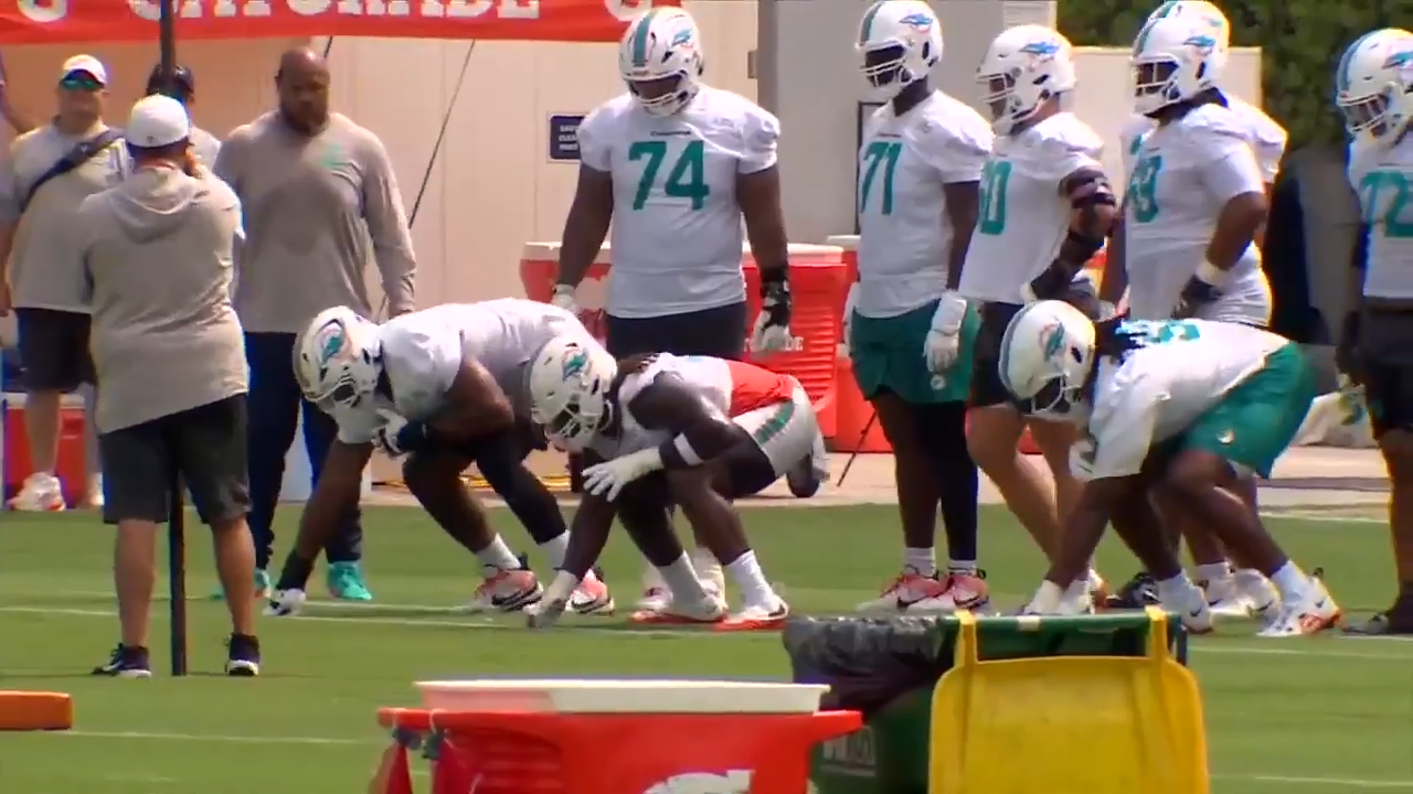 Dolphins hold first day of mandatory minicamp; players focus on unity, conditioning