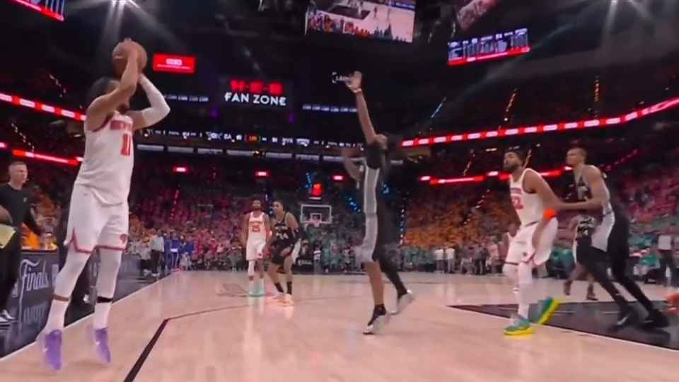 The Comeback Knicks are the Champion Knicks. Brunson scores 45, and New York tops Spurs for title