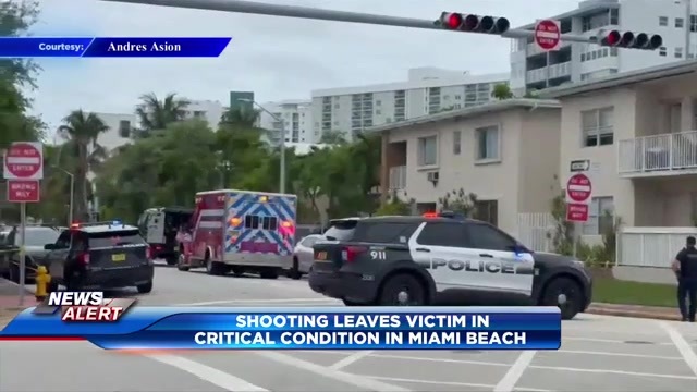Man critical after being shot in Miami Beach; police investigation underway