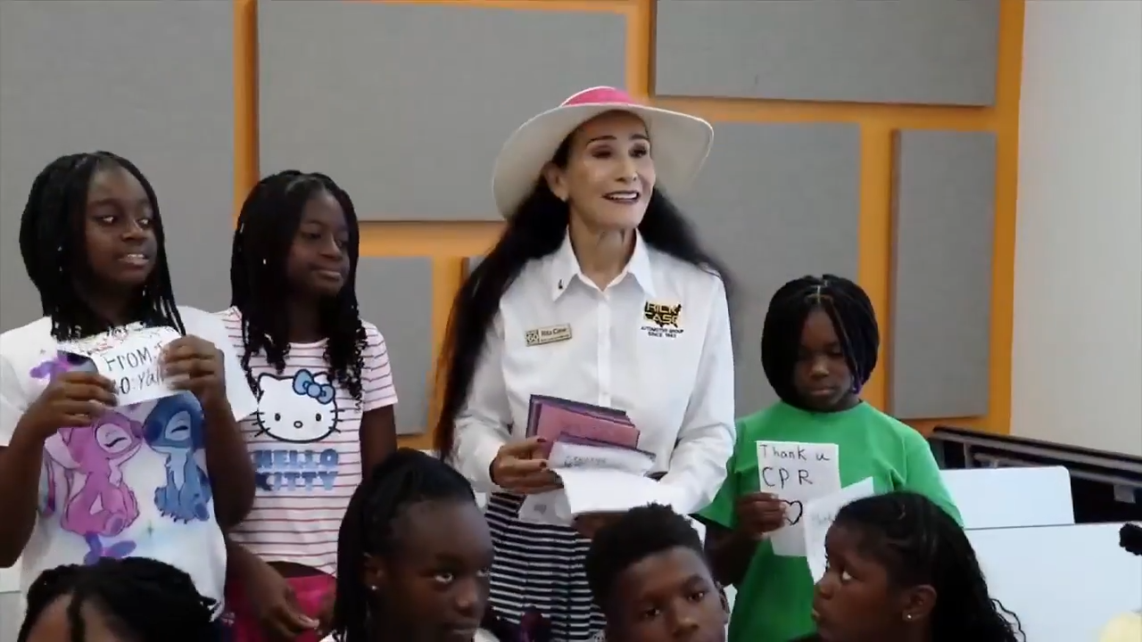 Rick Case Automotive Group distributes CPR kits to campers a
