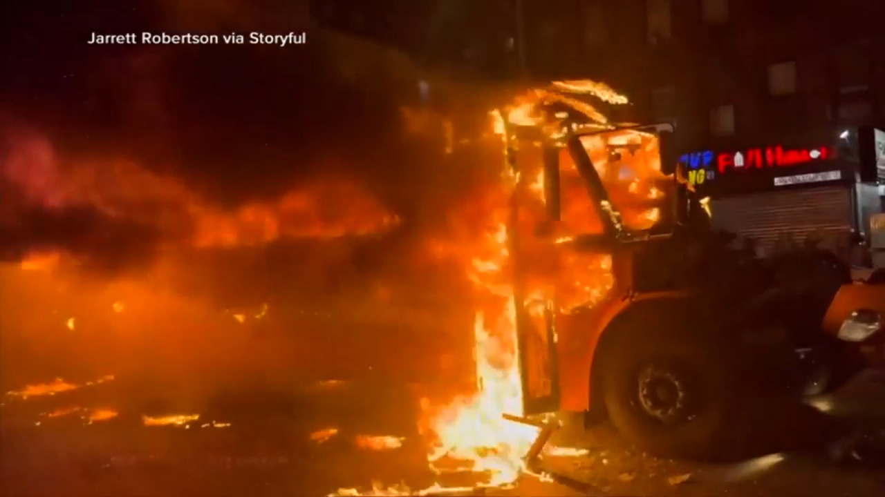 A night of raw emotion and chaos: 63 arrested as Knicks fans celebrate NBA championship
