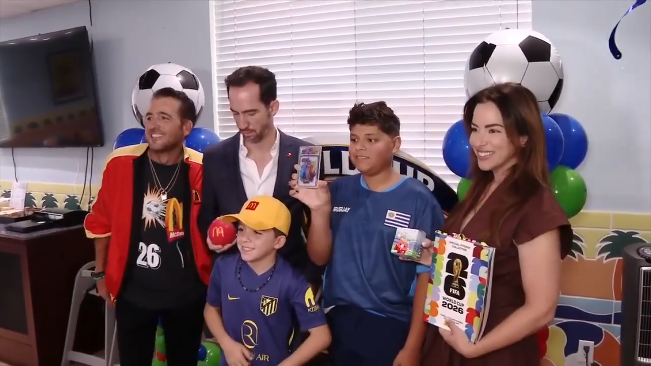 11-year-old boy who overcame cancer gets exciting sendoff for Uruguay-Saudi Arabia World Cup match