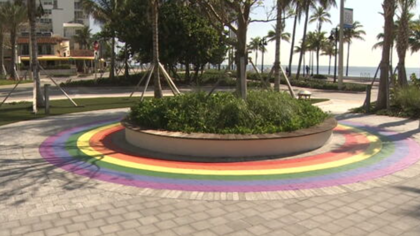 Fort Lauderdale officials unveil ‘Circle of Love’ display in honor of LGBTQ+ community