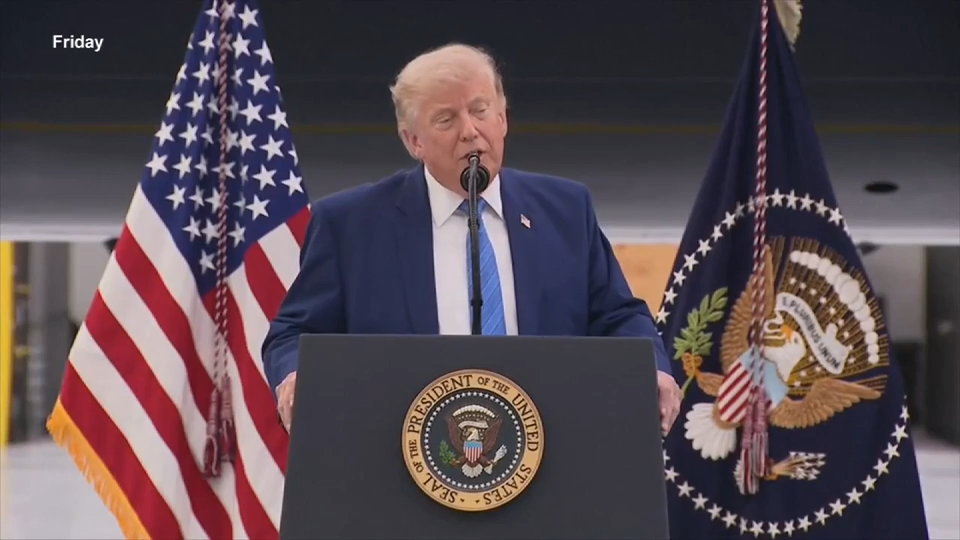 Trump downplays the need to check AI development and says he doesn’t want to cede edge to China
