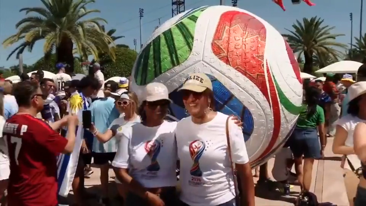 Uruguay vs. Cape Verde World Cup showdown draws soccer fans to Miami Stadium