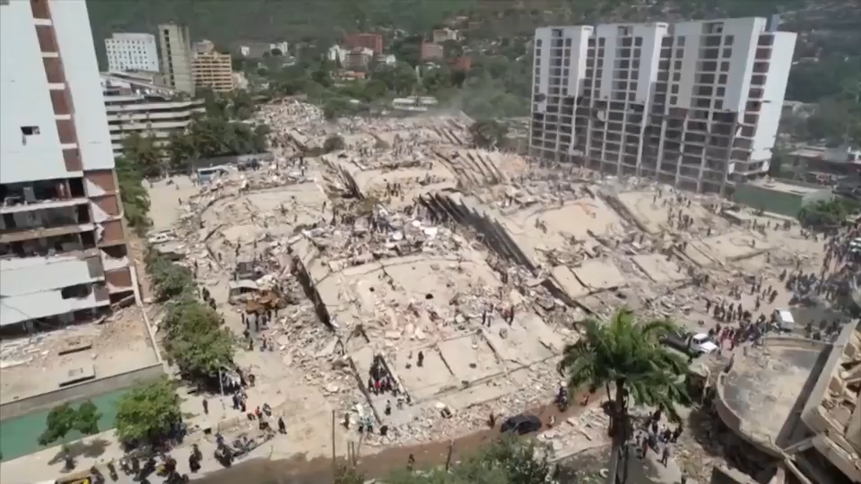 Teams scramble to locate survivors 4 days after Venezuela earthquakes