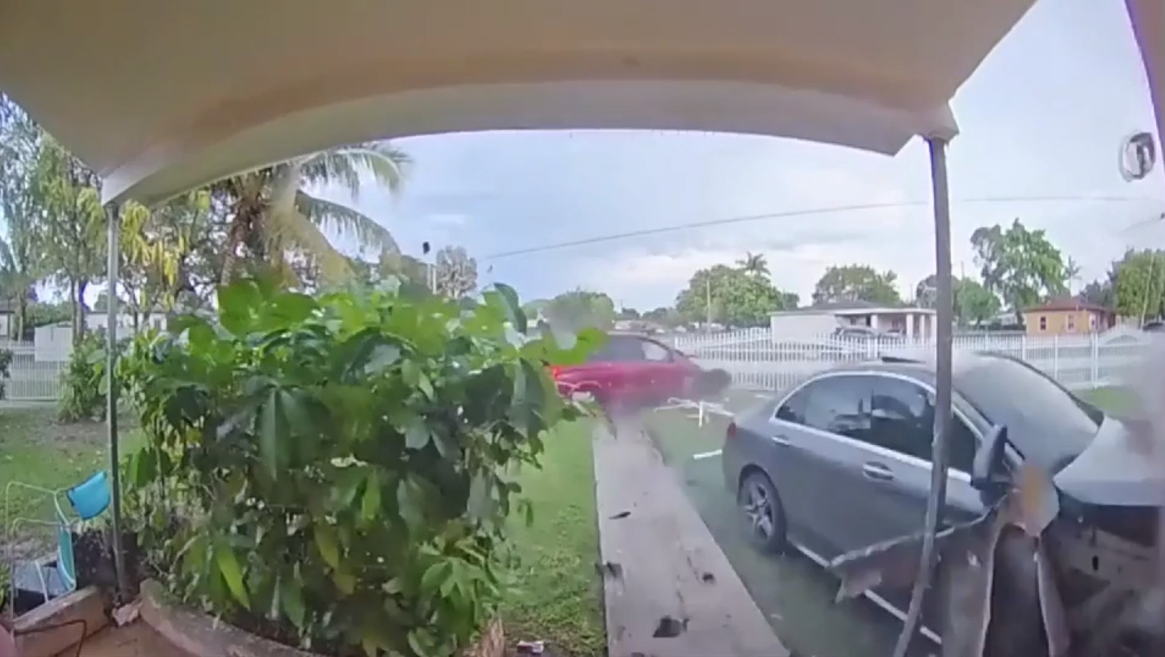 Video shows driver running stop sign before chain-reaction crash that injured 4, detectives say