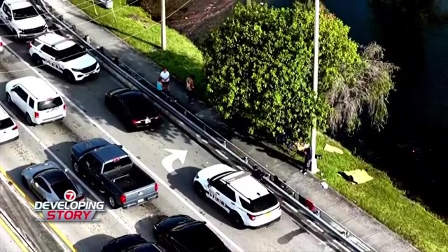 2 men drown in Hialeah canal after 1 falls in, fri