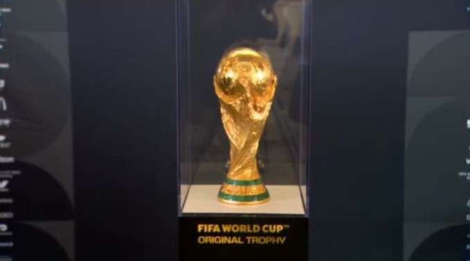 FIFA World Cup Trophy Makes Rare Public Appearance at Miami’s Freedom Tower
