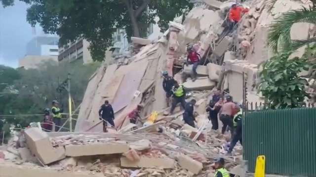 At least 164 dead and 971 injured after powerful quakes rock Venezuela, acting president says