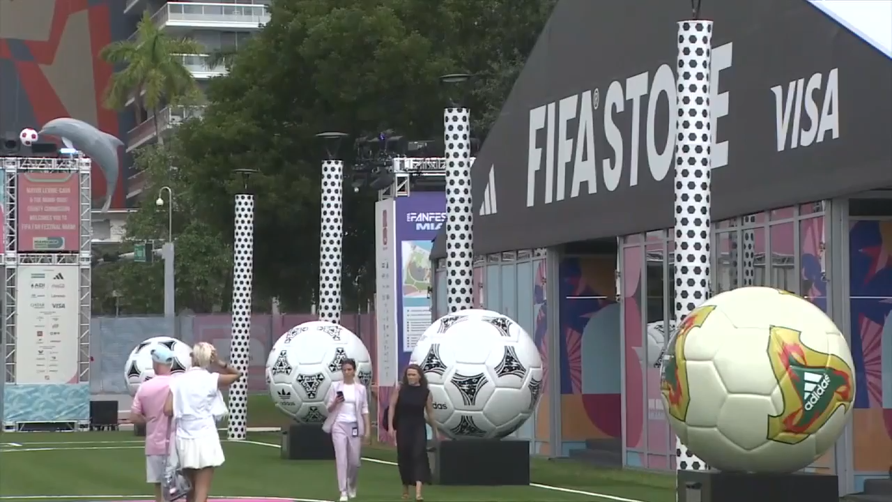 ‘A labor of love’: Bayfront Park transforms into fan hub for