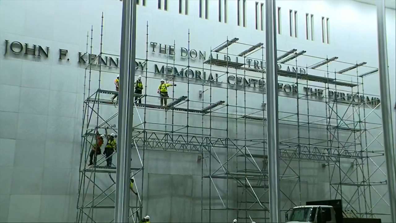 The curtain is coming down for Trump at the Kennedy Center as his name is being taken off building