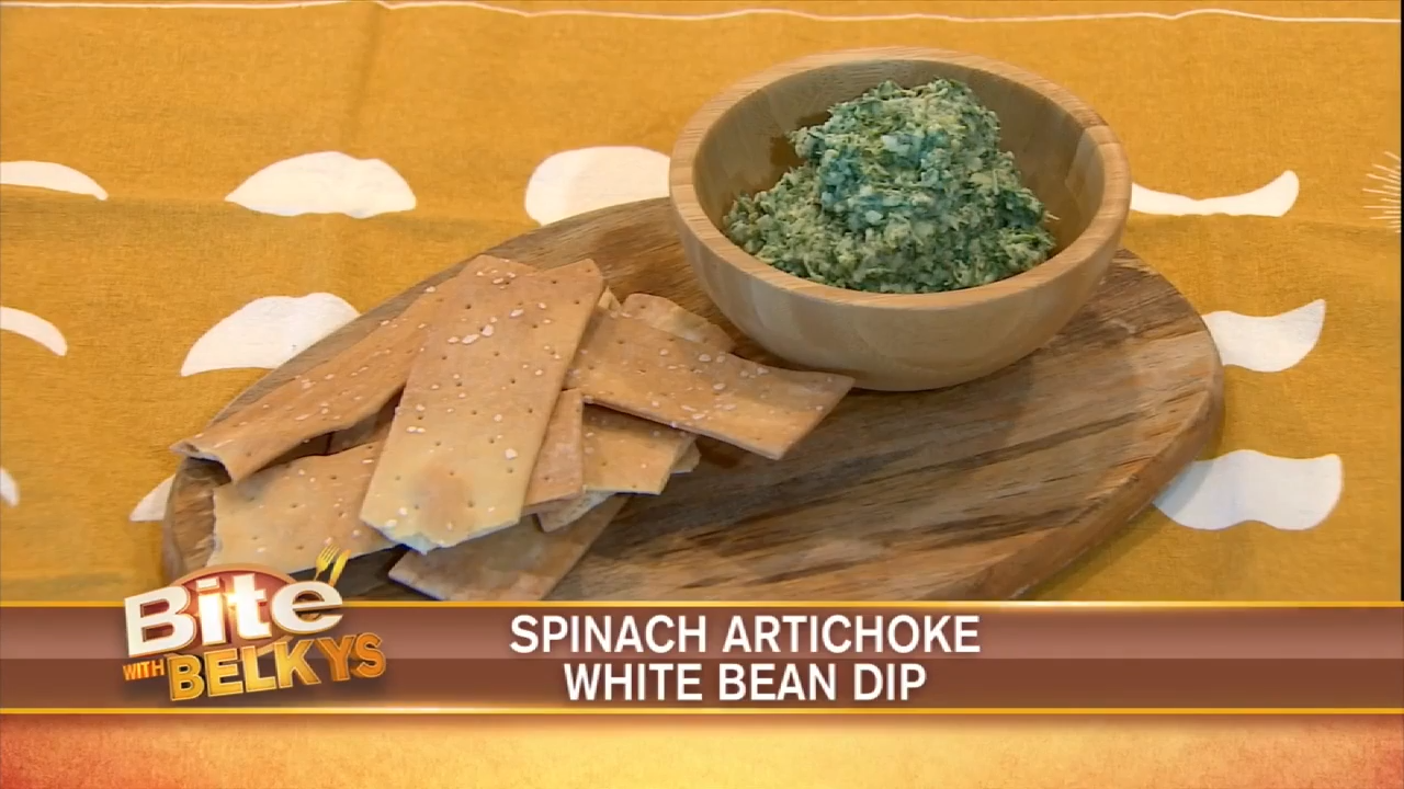 Spinach Artichoke Bean Dip / Belkys