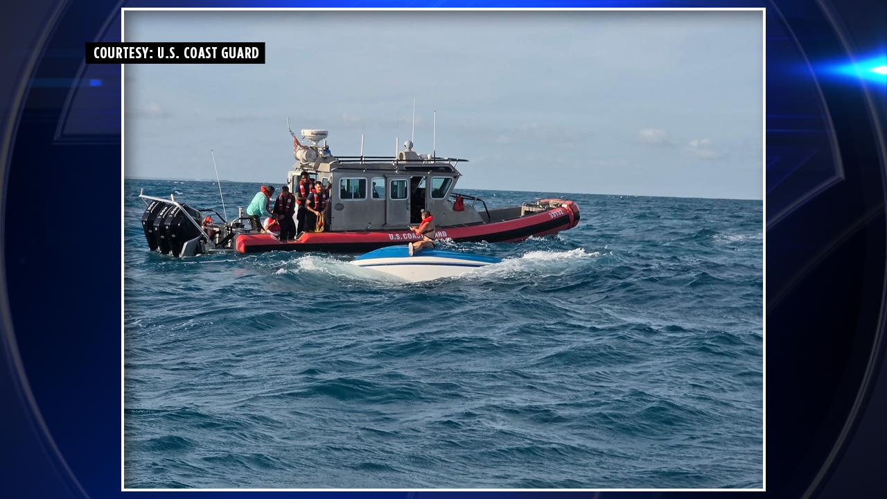 USCG: 3 rescued from capsized vessel off Big Pine 