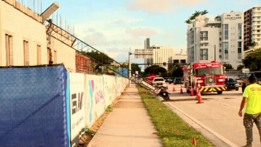 wsvn.com - Litzy Grijalba - Crane collapses at Fort Lauderdale YMCA construction site; no injuries reported - WSVN 7News | Miami News, Weather, Sports | Fort Lauderdale