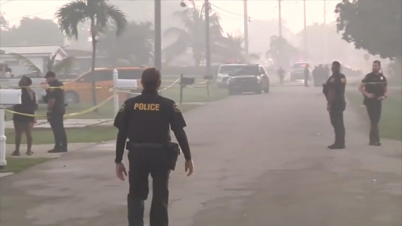 MIRAMAR, FLA. (WSVN) - Three people were hospitalized after a pursuit ended with their vehicle being shot at and crashing into a home in Miramar.According<a class="excerpt-read-more" href="https://wsvn.com/news/local/broward/3-hospitalized-after-pursuit-shooting-ends-with-lamborghini-crashing-into-a-miramar-home/">Read More</a>