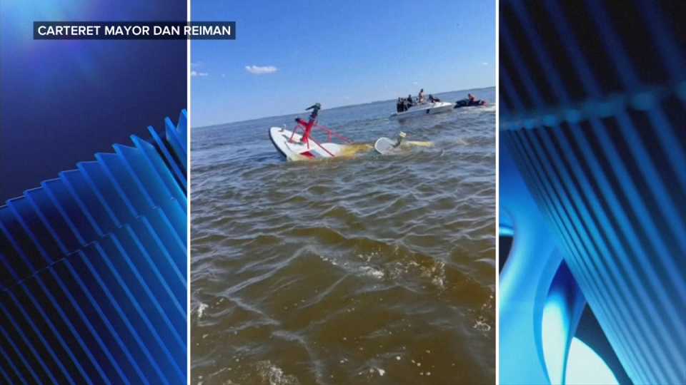 Whale Collision Sinks Fire Department Boat in Raritan Bay