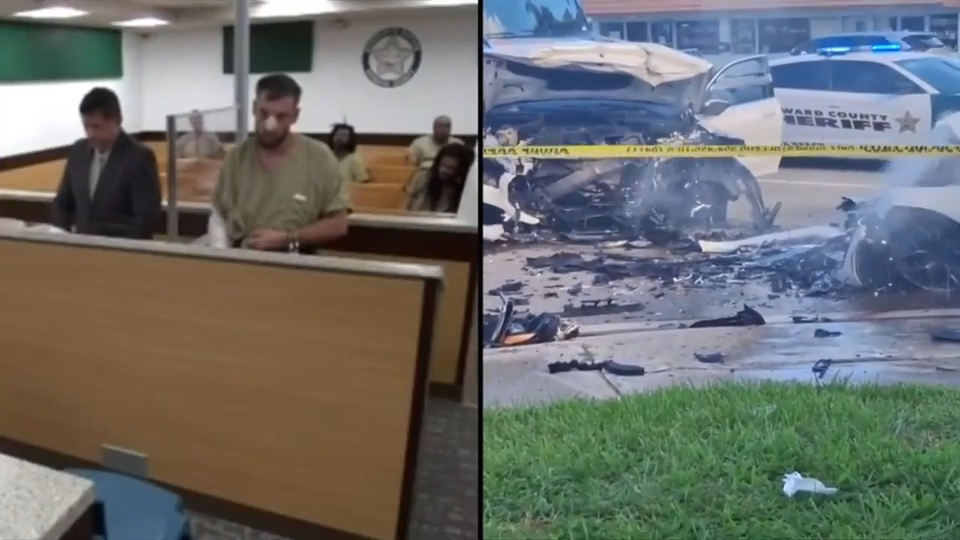 Man faces judge after being charged with DUI from deadly crash in Dania Beach