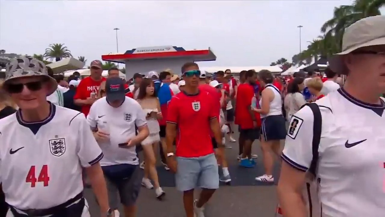 Norway, England fans bring the noise in Miami Stadium ahead of quarterfinal clash