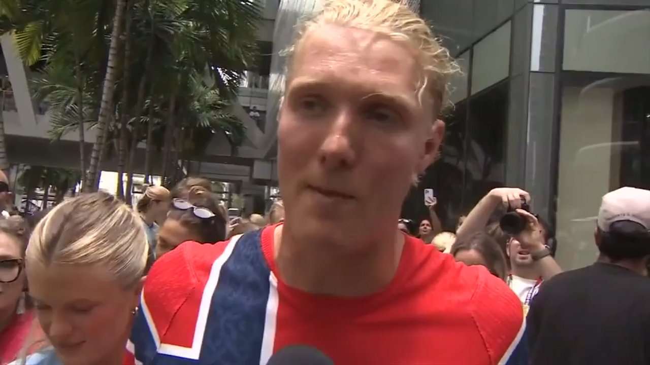 Norway fan wins Erling Haaland look-alike contest in Brickell, scores World Cup tickets