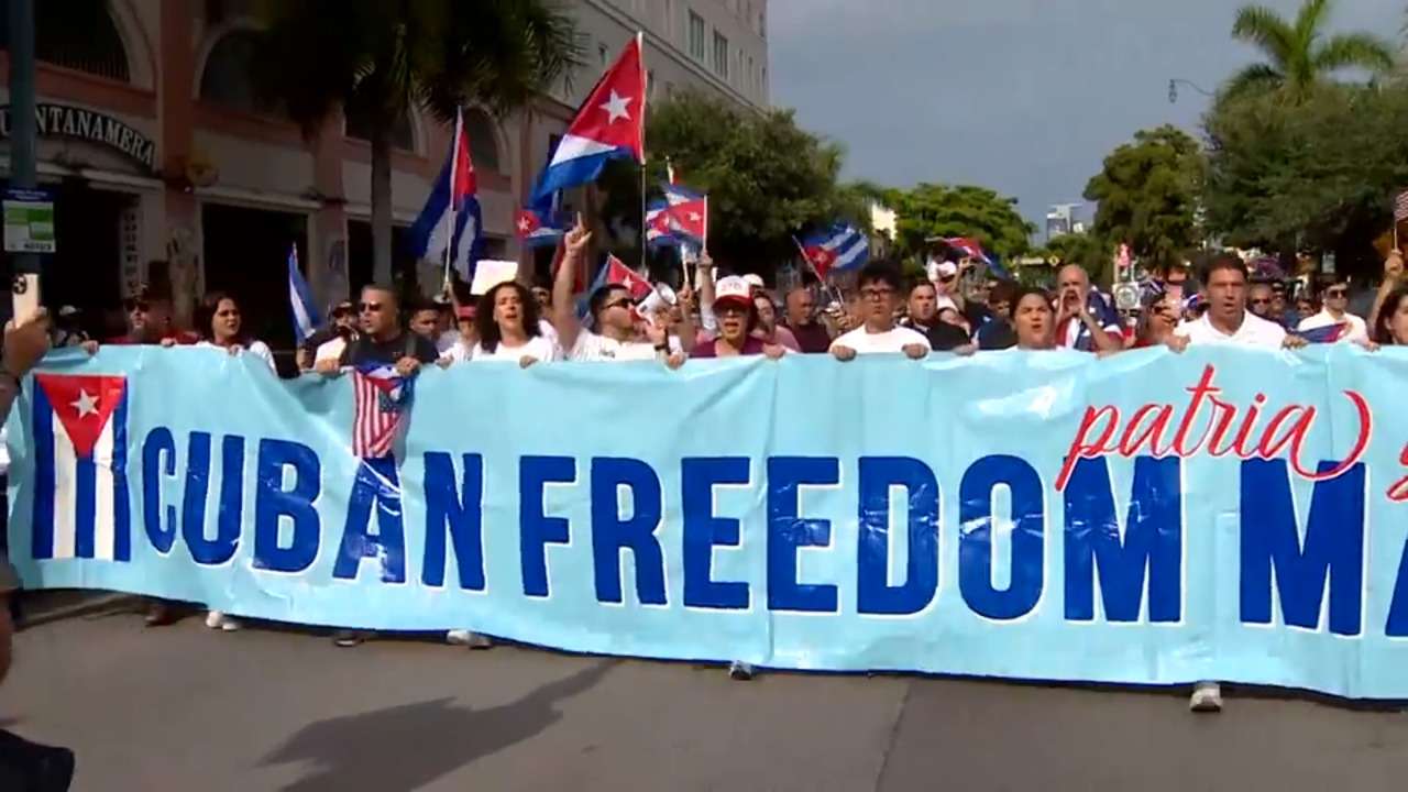 South Florida’s Cuban community rally for freedom in Little Havana on 5th anniversary of historic protest - WSVN 7News