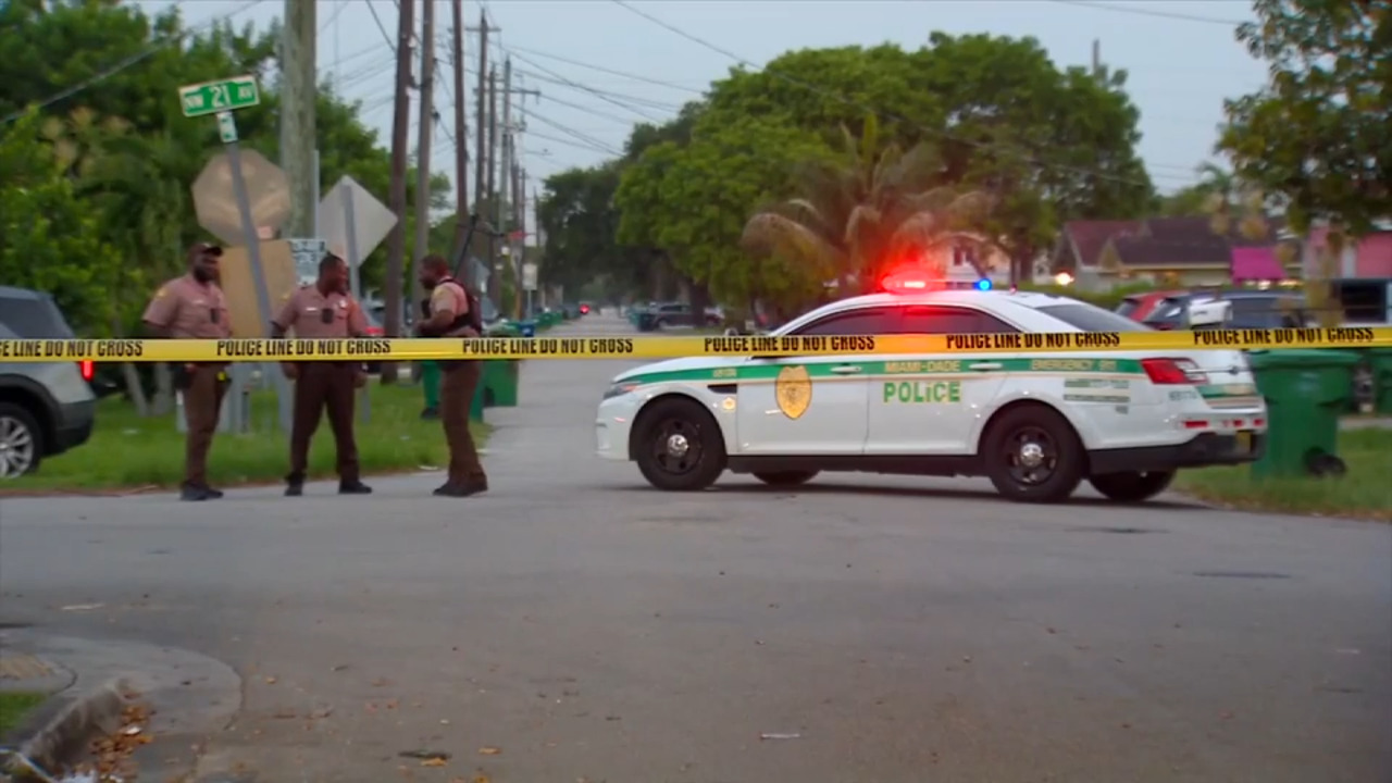12-year-old girl shot in arm during street shootout in NW Miami-Dade; subject on the loose
