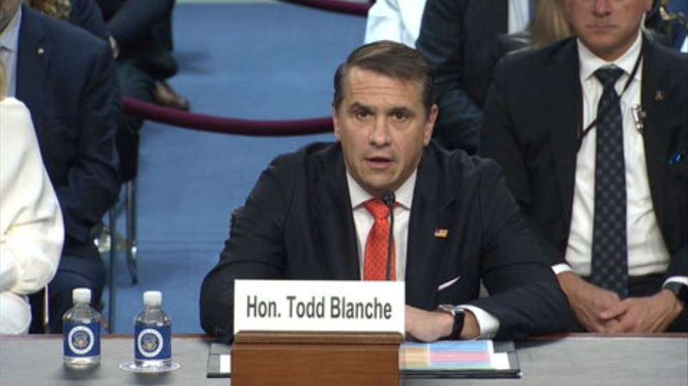 Blanche confronts skeptical questioning of fund, tax deal for Trump at Senate confirmation hearing