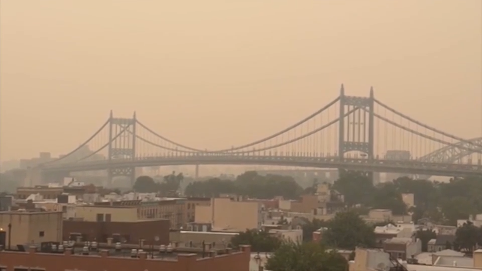Wildfire smoke is driving terrible air quality in major cities as new plumes arrive from Canada - WSVN 7News