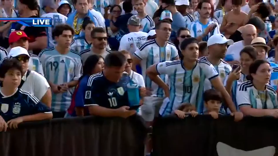 Heartbreak hits Miami Beach as Argentina fans watch World Cup dream slip away