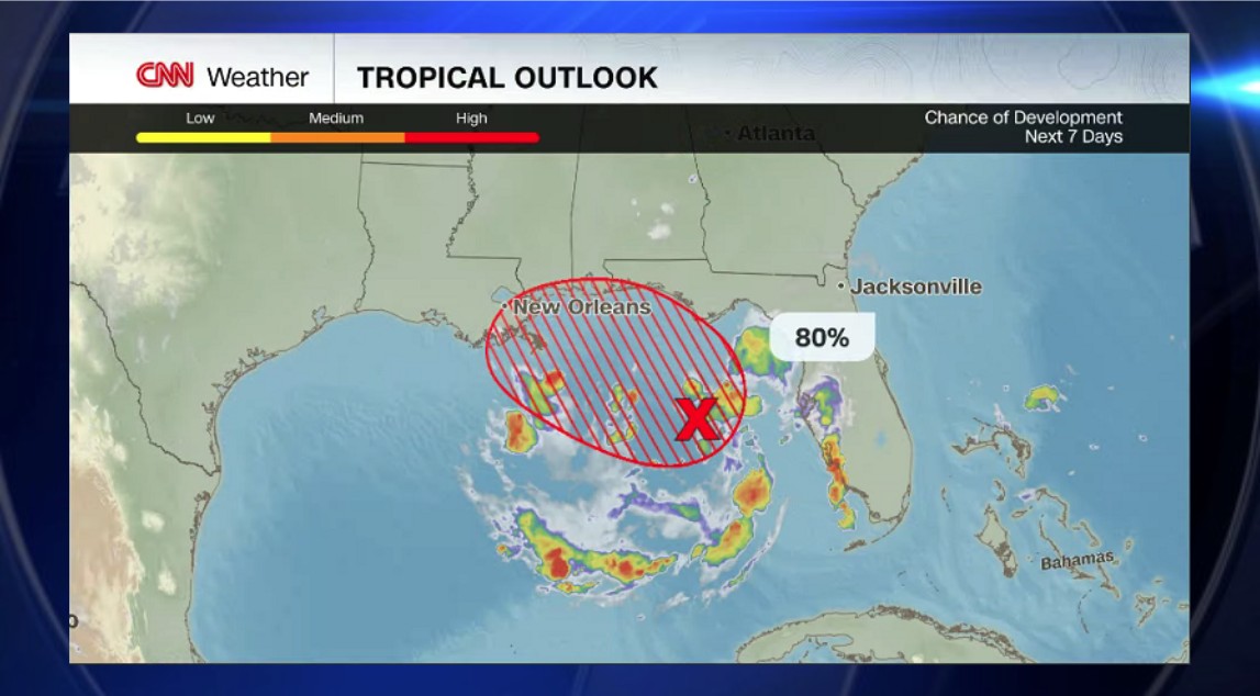 Tropical Storm Bertha expected to form soon and threaten Gulf Coast