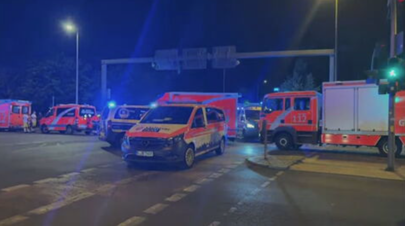 Van slams into people gathered for Berlin’s LGBTQ+ event, killing 1 and injuring at least 15