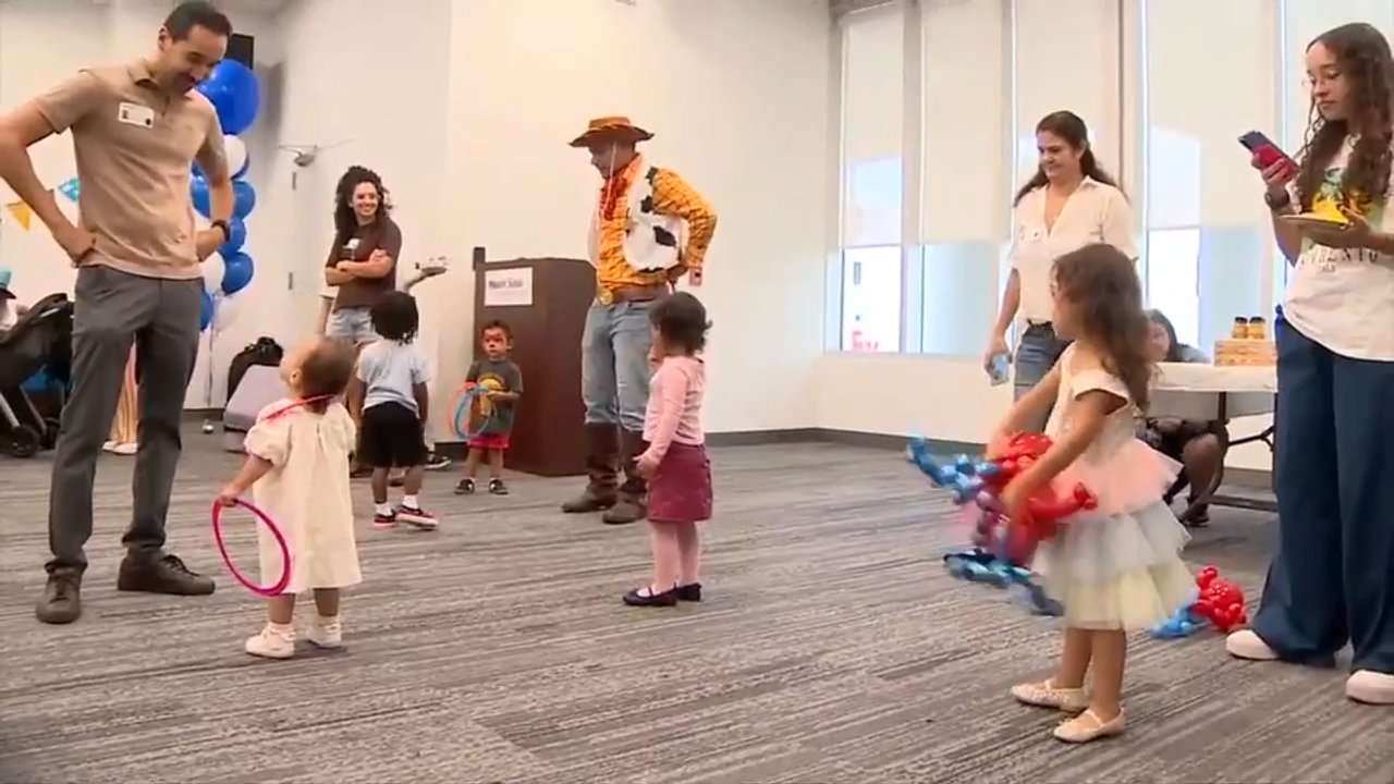 Former NICU patients and doctors reunite at Mount Sinai in Miami Beach
