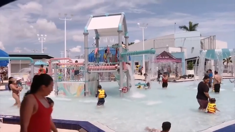 Hialeah’s Bucky Dent Water Park reopens after 7-year closure; free admission available before school starts