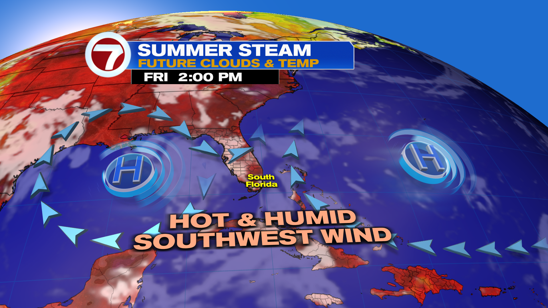 Steamy Stretch Continues But with Storms Possible Friday into the Weekend