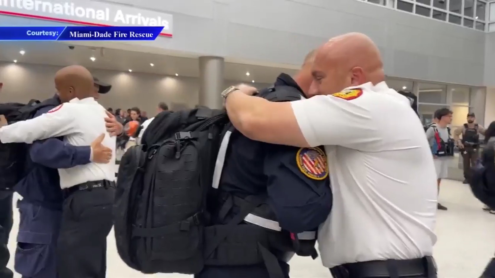 Miami-Dade Fire Rescue Task Force teams return from Venezuela earthquake rescue efforts; local relief efforts continue