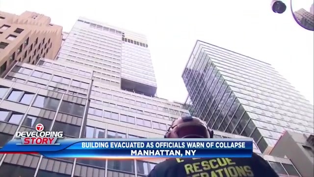 wsvn.com - Rubén Rosario - Buckled columns at high-rise under construction prompt evacuations in New York City - WSVN 7News | Miami News, Weather, Sports | Fort Lauderdale