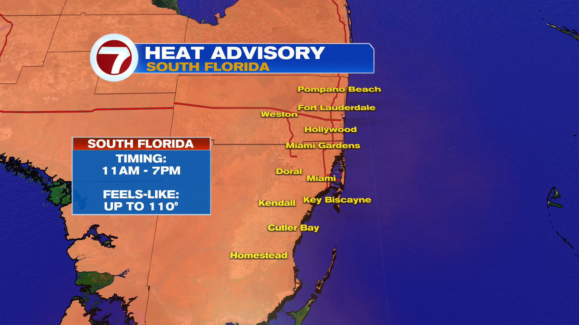 Miami-Fort Lauderdale Faces Scorching Temperatures and Severe Saharan Dust Event