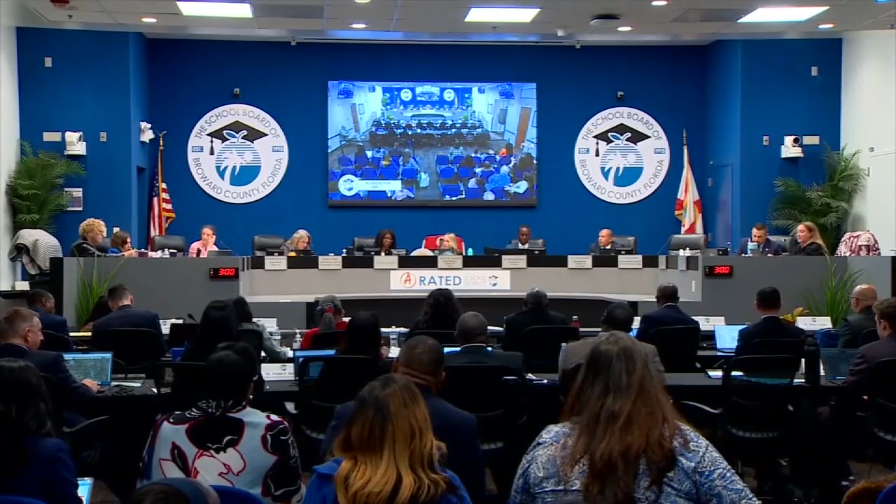 Broward school board holds meeting to discuss declining enrollment, school consolidations and plans for the future