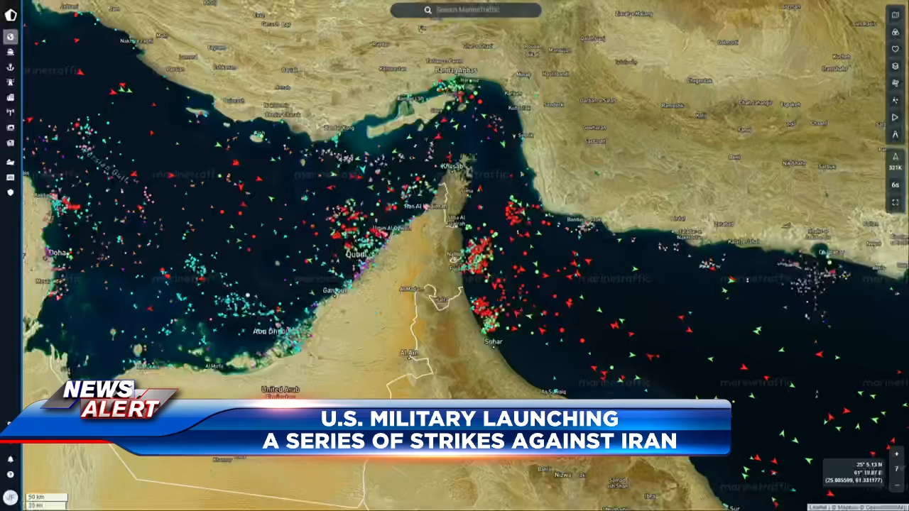 US launches new strikes against Iranian targets