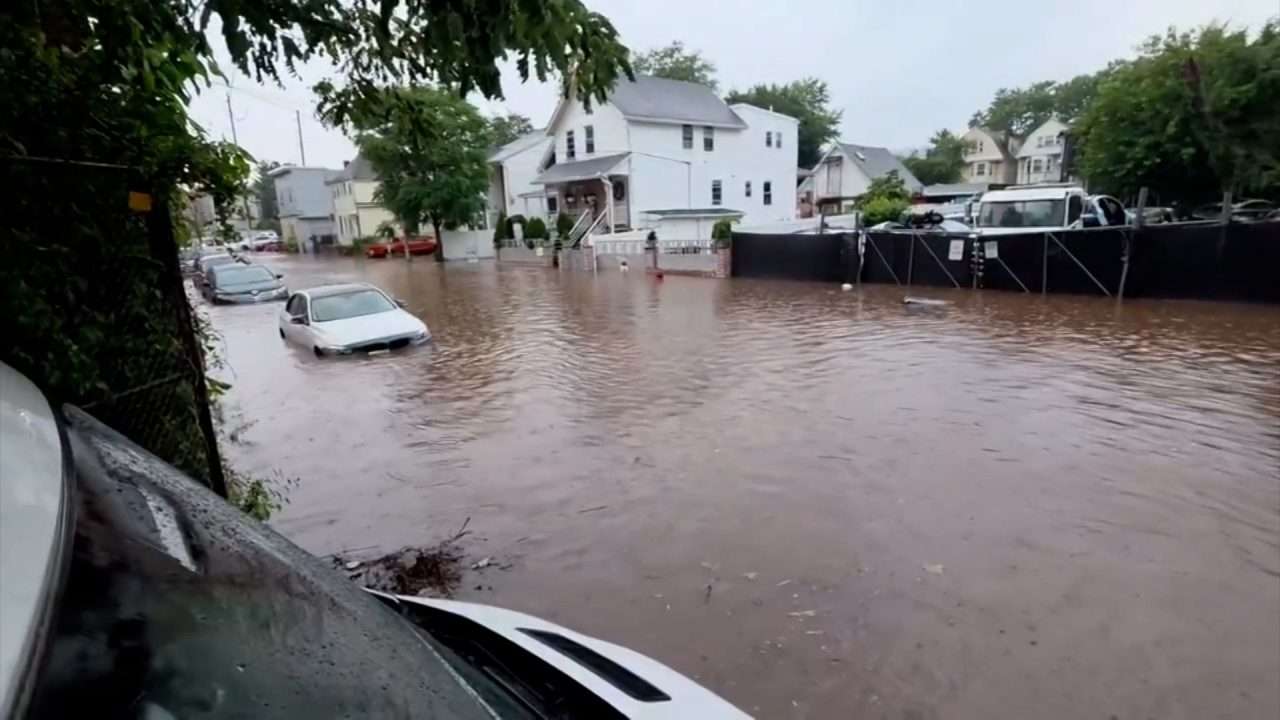 Flooding spreads in eastern New York as the heavy rain responsible shifts to New England