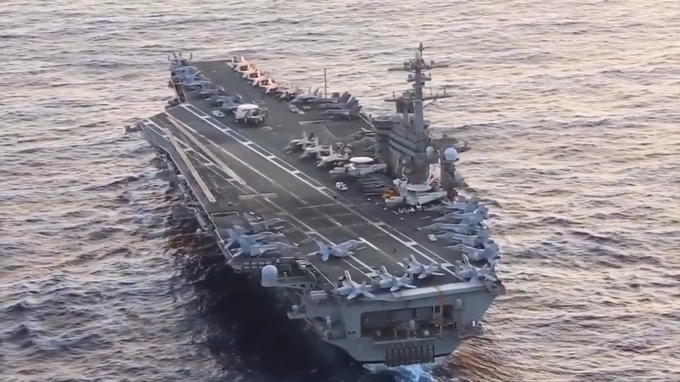 New aircraft carrier heads toward Mideast after reports of issues on long-deployed USS Lincoln